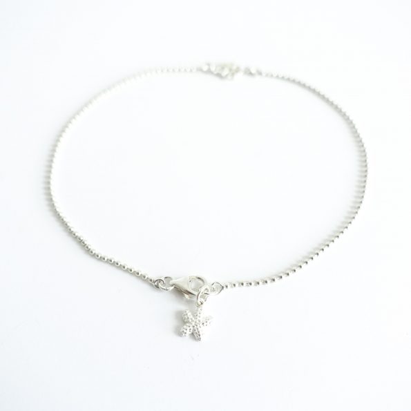 Summer anklet with starfish