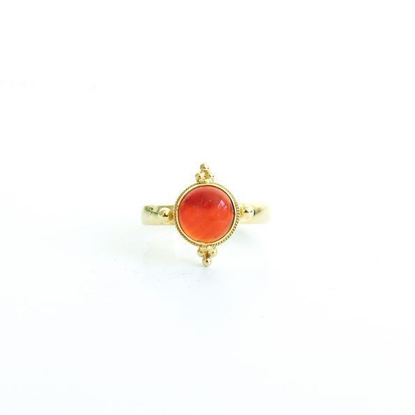 Carnelian round