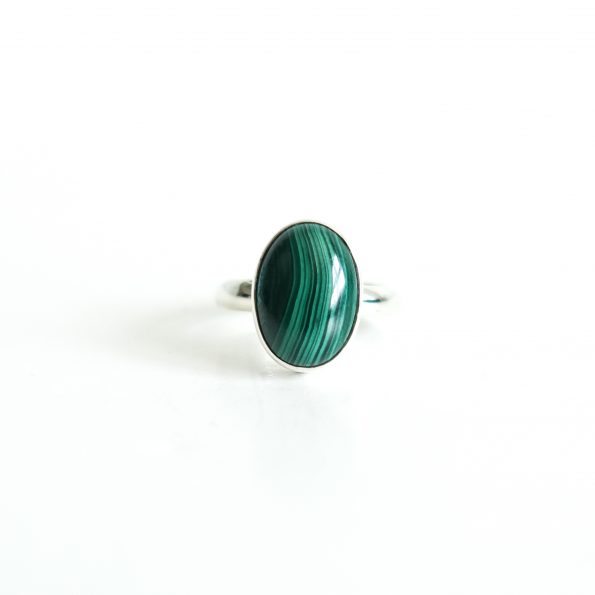 Malachite classic oval