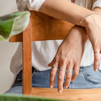 stacked hand