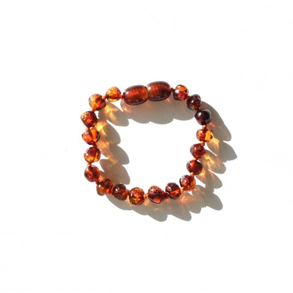 cognac barnsteen bracelet baby