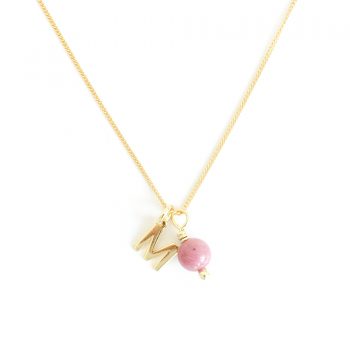 rhodochrosite gold pink