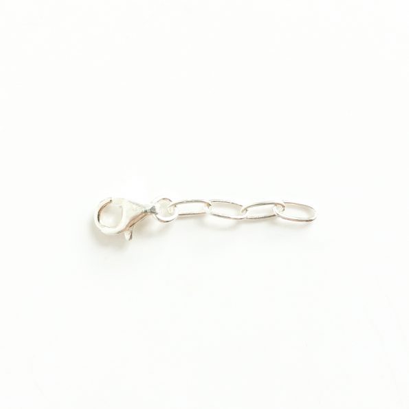 chain extender sterling silver styling