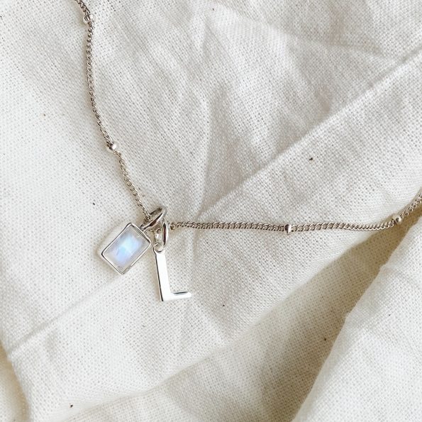 extra initial pendant loose letter